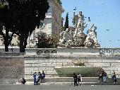 Piazza del Popolo, Fontana del Nettuno (Neptune with two Tritons)