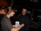 rlaurenssen getting his bowling prize!