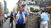 Tracker (JRK) passing Checkpoint Charlie ;)