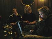 I wanted to publish a picture of us on the internet on the spot, but Prynde stole my laptop once I had established the WiFi connection.