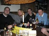 Helge, Dakkus, Spanier_20 and Crossmaster with a lot of beer