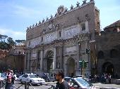 The door to Piazza del Popolo