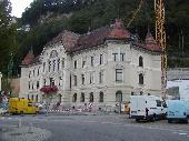 Grosse Haus in Vaduz, seat of parliament of Liechtenstein.